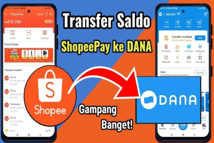 Cara Transfer Shopeepay Ke DANA